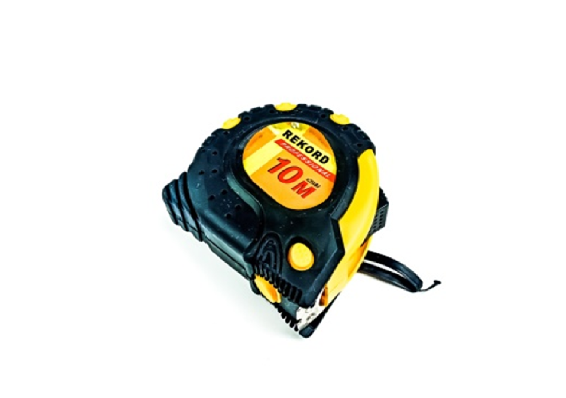 Рулетка Professional 10м*24мм 2 фиксатора, возвратная пружина